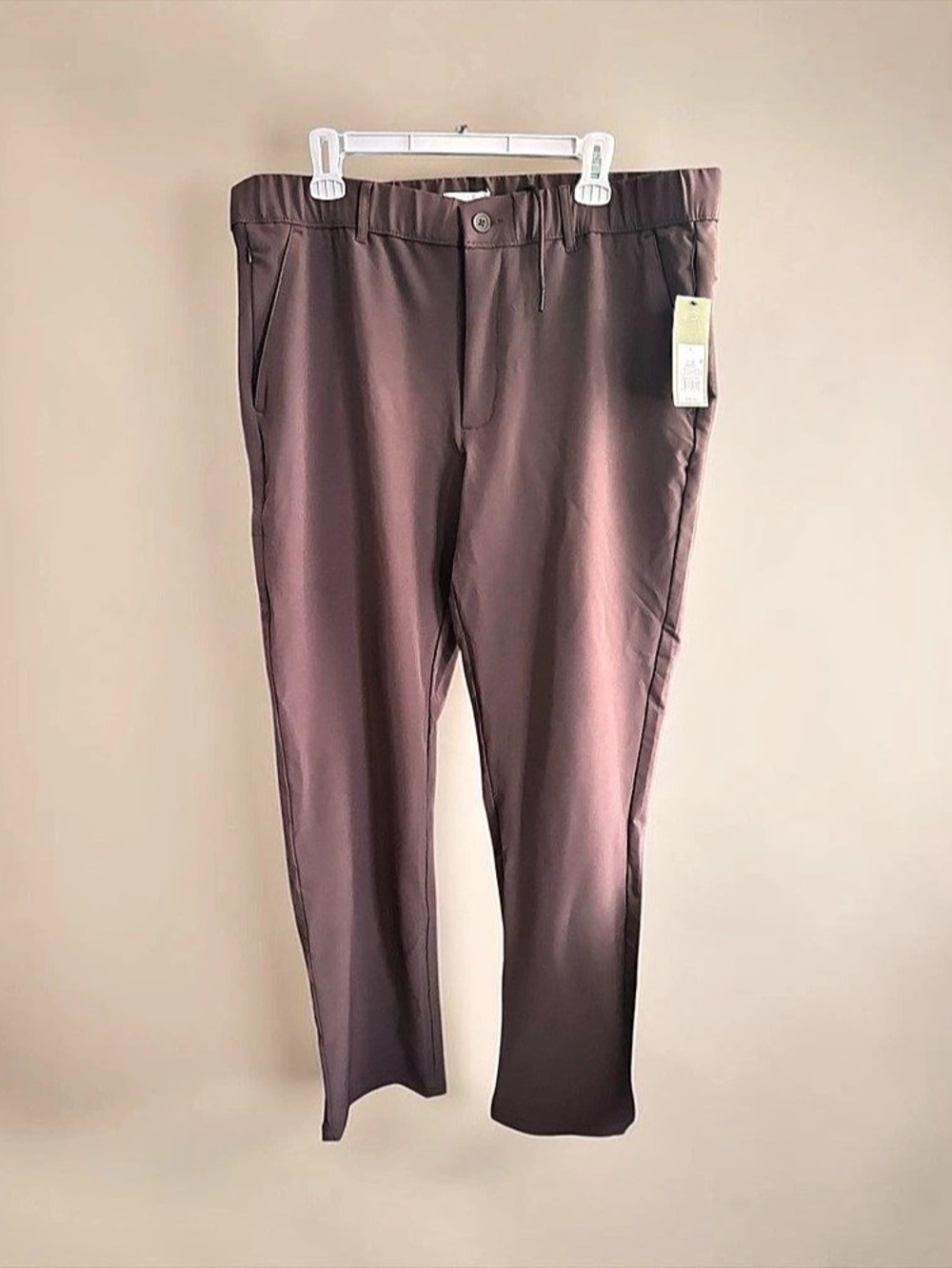 Goodfellow & Co Tech Trouser Brown Size Large NWT